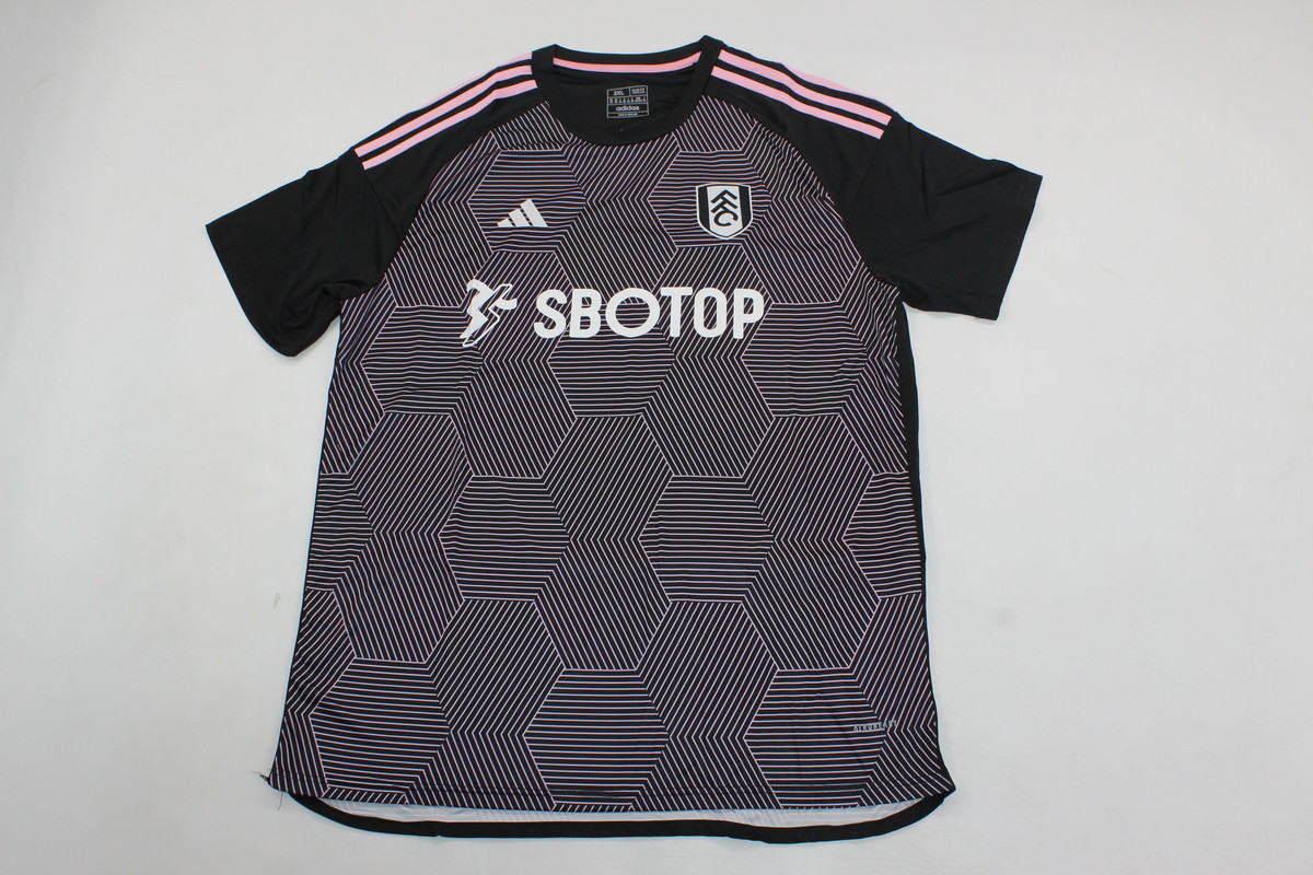 AAA Quality Fulham 23/24 Third Black Soccer Jersey